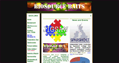 Desktop Screenshot of biosourcebaits.com